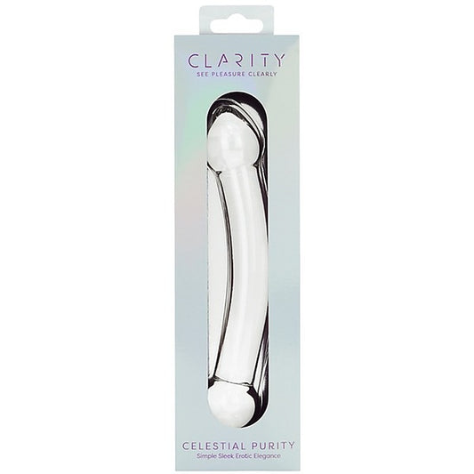 Celestial Purity Glass Dong by Creative Conceptions - Glass Sex Toys