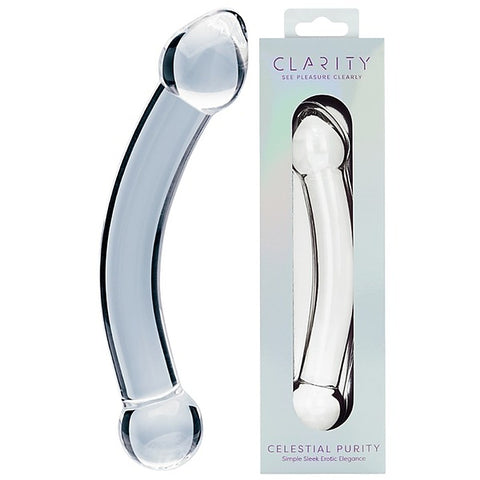 Creative Conceptions Glass Dildo Celestial Purity Double Ended Design - Glass Sex Toys