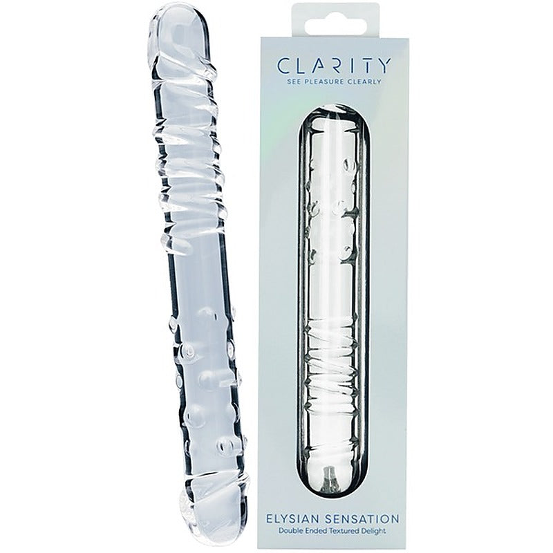 Creative Conceptions Glass Dildo Elysian Sensation Double Ended Design - Glass Sex Toys