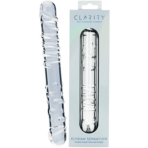 Creative Conceptions Glass Dildo Elysian Sensation Double Ended Design - Glass Sex Toys