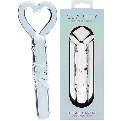Creative Conceptions Glass Dildo Heras Caress Borosilicate Design - Glass Sex Toys