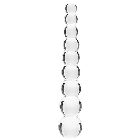 Creative Conceptions Glass Dildo Elysian Pearls Beaded G Spot Stimulation - Glass Sex Toys
