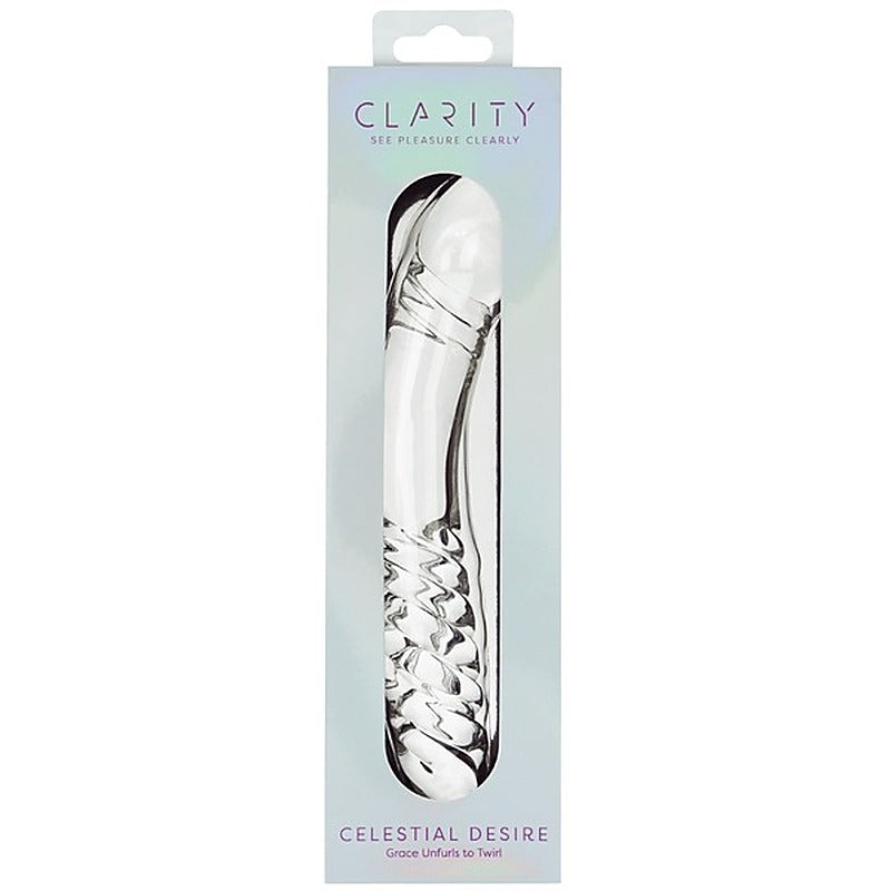 Creative Conceptions Glass Dildo Celestial Desire Double Ended Design - Glass Sex Toys