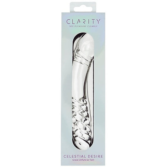 Celestial Desire Glass Dildo by Creative Conceptions - Glass Sex Toys