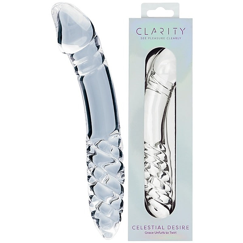 Creative Conceptions Glass Dildo Celestial Desire Double Ended Design - Glass Sex Toys