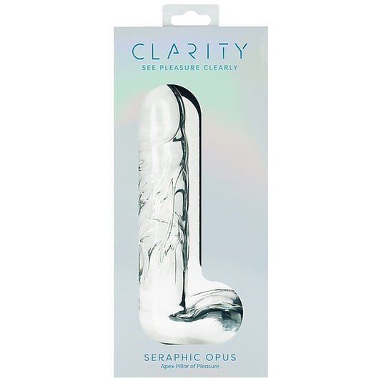 Seraphic Opus Handblown Glass Dildo by Creative Conceptions - Glass Sex Toys
