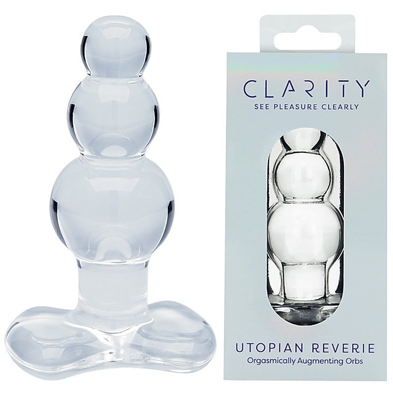 Creative Conceptions Glass Dildo Utopian Reverie Handcrafted Glass Anal - Glass Sex Toys