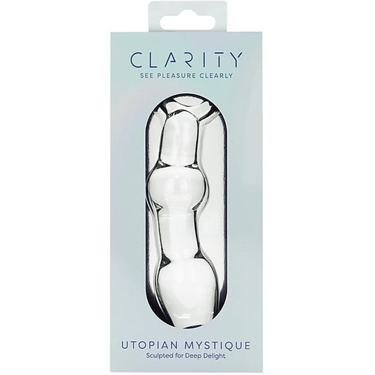 Utopian Mystique Glass Anal Dildo by Creative Conceptions - Glass Sex Toys