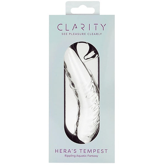 Hera's Tempest 5.5 Inch Glass Dildo by Creative Conceptions - Glass Sex Toys