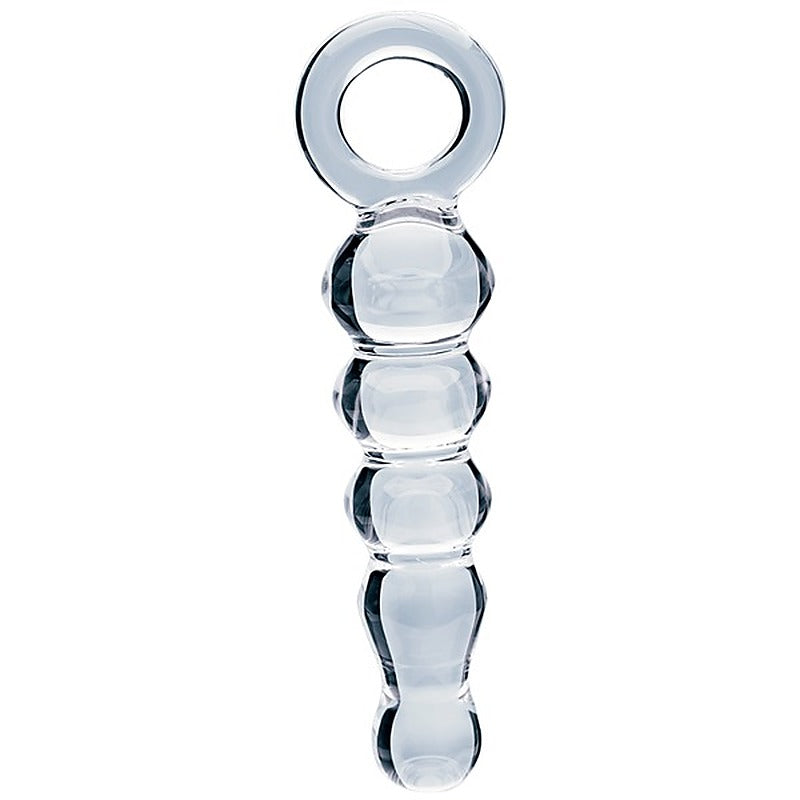 Creative Conceptions Glass Dildo Heras Tryst Curved G Spot Stimulation - Glass Sex Toys