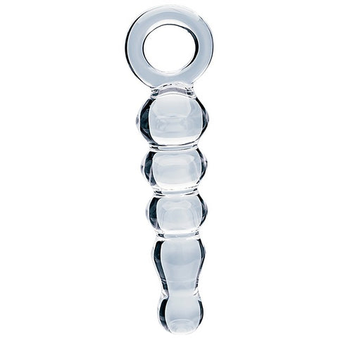 Creative Conceptions Glass Dildo Heras Tryst Curved G Spot Stimulation - Glass Sex Toys