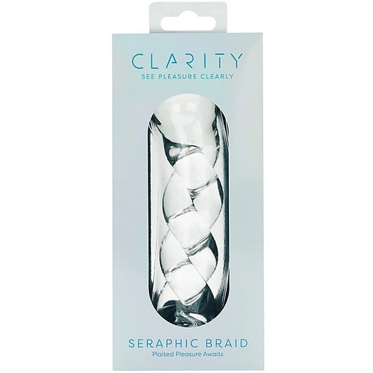 Seraphic Braid Glass Dildo by Creative Conceptions - Glass Sex Toys