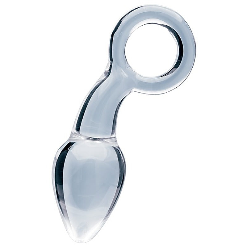 Creative Conceptions Glass Dildo Utopian Delight Handcrafted Butt Plug - Glass Sex Toys