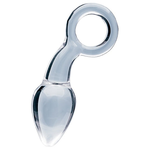 Creative Conceptions Glass Dildo Utopian Delight Handcrafted Butt Plug - Glass Sex Toys