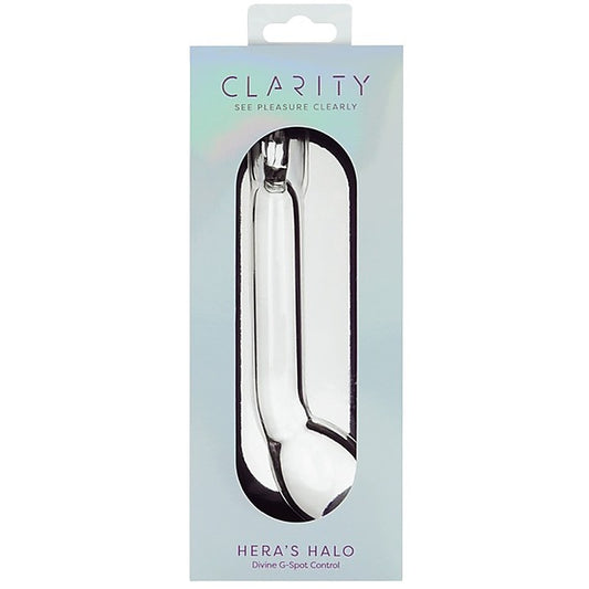 Hera's Halo 6 Inch Glass Dildo by Creative Conceptions - Glass Sex Toys