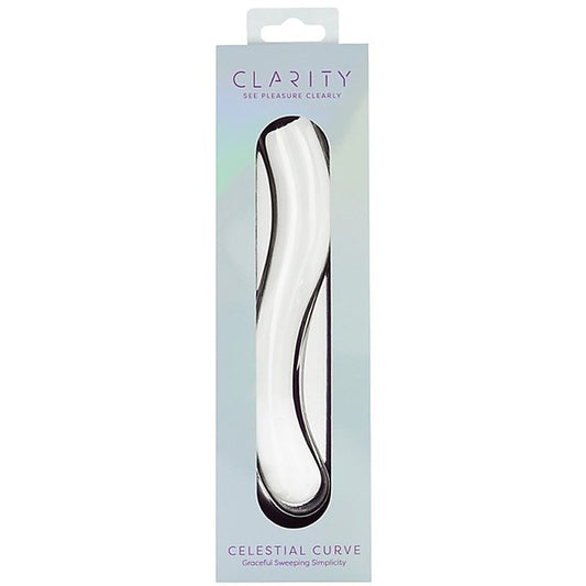 Celestial Curve Double Ender Glass Dildo - Glass Sex Toys