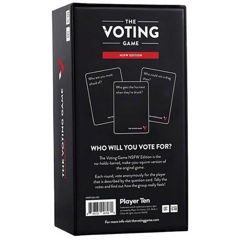 Creative Conceptions The Voting Game Adult Party Game for Groups - Sex Games, Coupons and Tricks