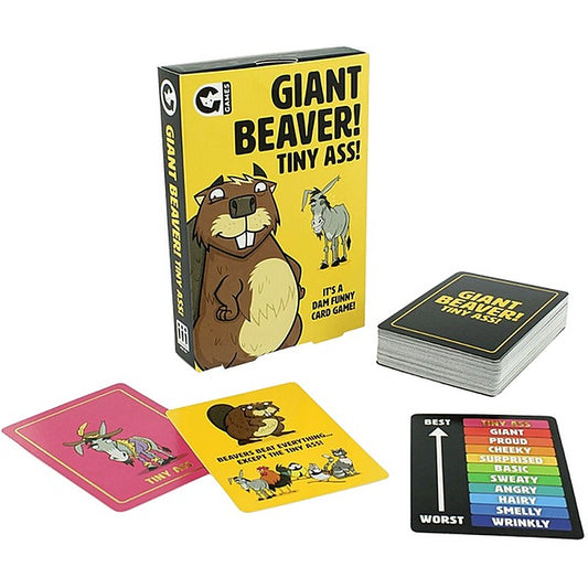 Giant Beaver Tiny Ass Card Game by Creative Conceptions - Sex Games, Coupons and Tricks
