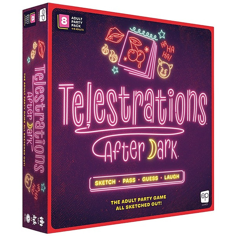 Creative Conceptions Telestrations After Dark Adult Party Drawing Game - Sex Games, Coupons and Tricks