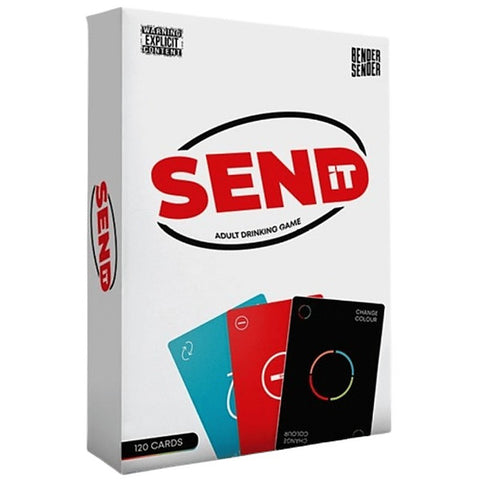 Creative Conceptions Send It Bender Sender Adult Drinking Card Game - Sex Games, Coupons and Tricks