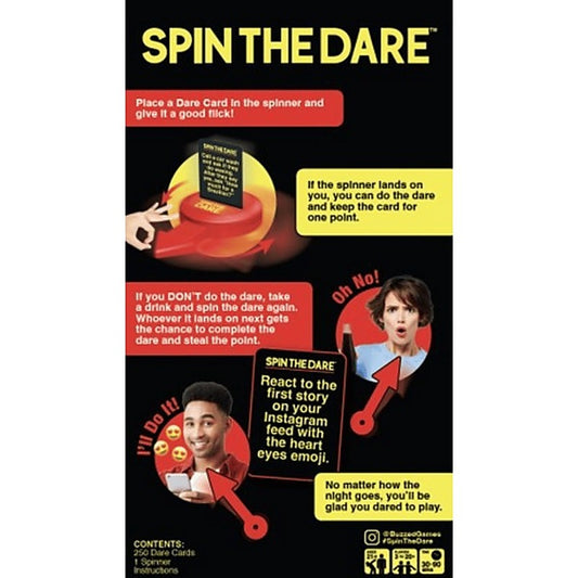 Spin The Dare Sex Card Game by Creative Conceptions - Sex Games, Coupons and Tricks