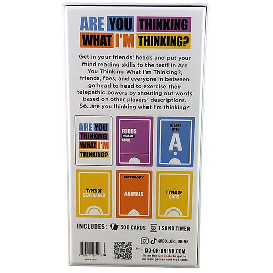 Are You Thinking What I'm Thinking? Sex Game - Sex Games, Coupons and Tricks