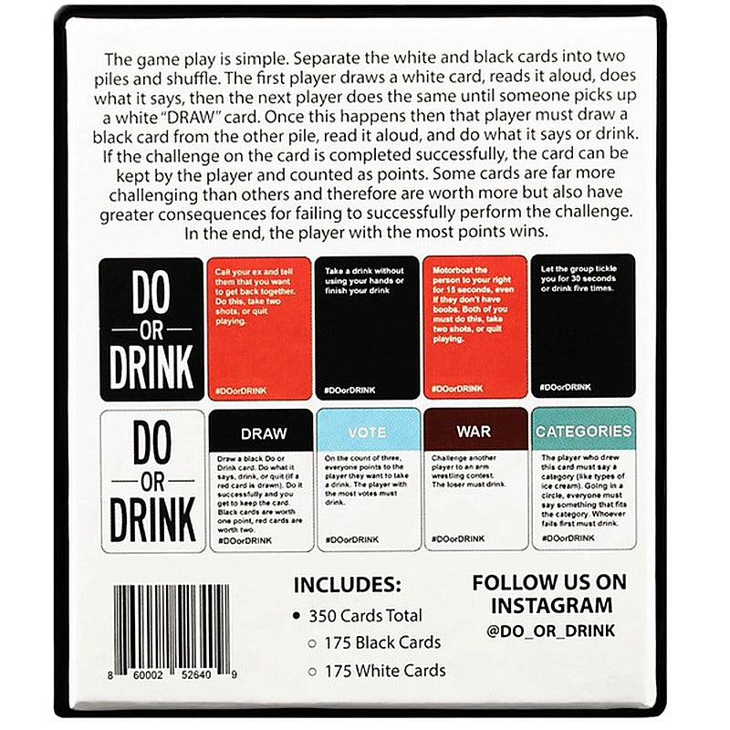 Creative Conceptions Do Or Drink Adult Party Game - Sex Games, Coupons and Tricks