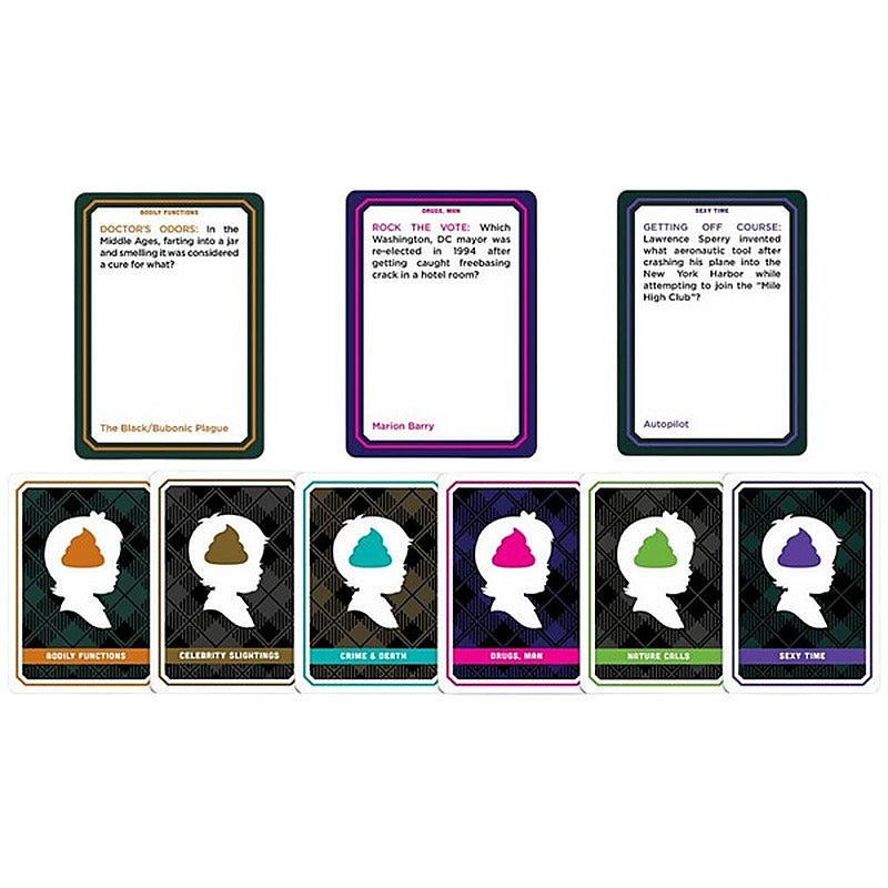 Creative Conceptions Sh*t for Brains Adult Trivia Game - Sex Games, Coupons and Tricks