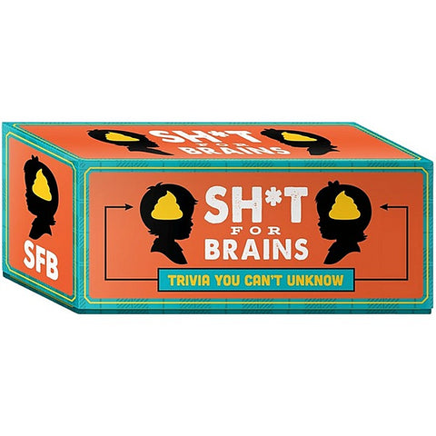 Creative Conceptions Sh*t for Brains Adult Trivia Game - Sex Games, Coupons and Tricks