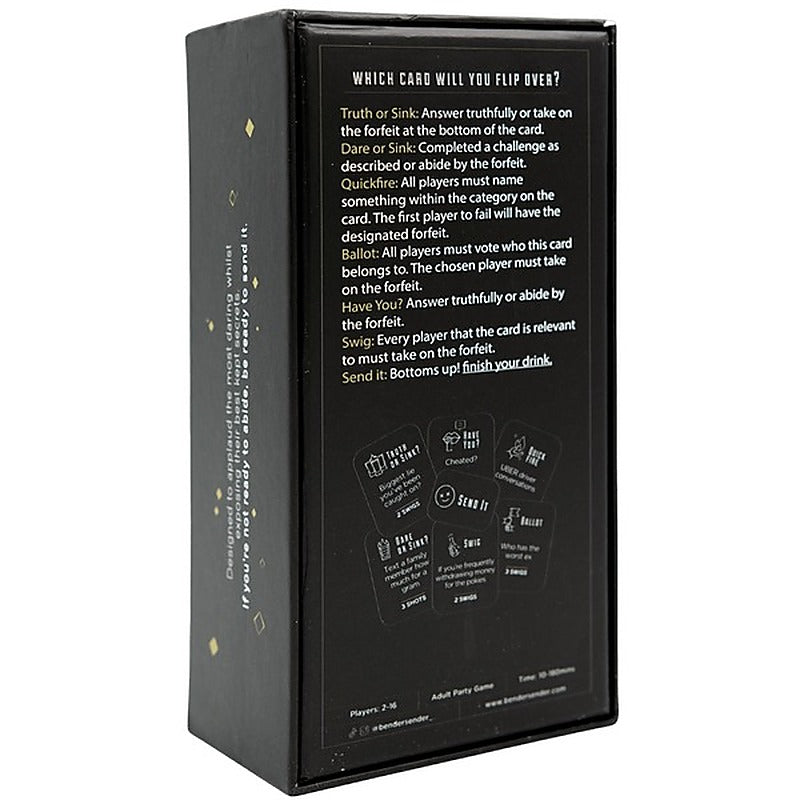 Creative Conceptions Bender Sender Adult Drinking Card Game - Sex Games, Coupons and Tricks