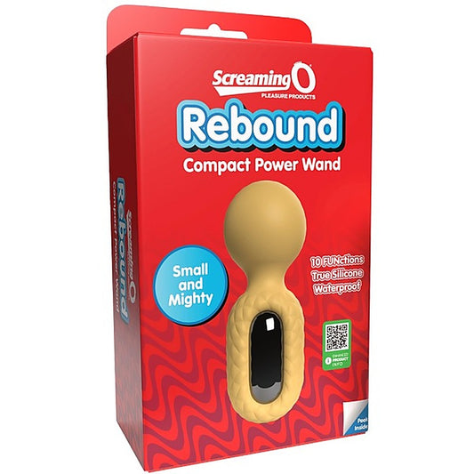 Cuties Rebound Compact Power Wand Massager by Screaming O - Body Wands