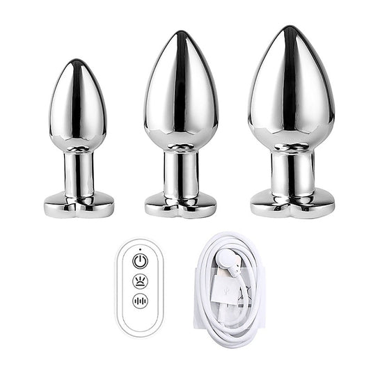 App Controlled Light Up Rainbow LED Anal Plug by BDStyle - Butt Plugs