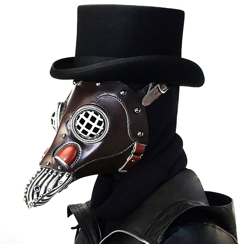 Plague Doctor Gothic Bird Beak Bondage Mask by BDStyle - Masks And Blindfolds