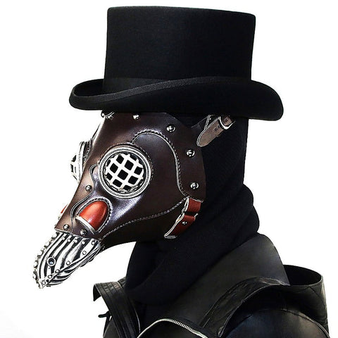 Plague Doctor Gothic Bird Beak Bondage Mask by BDStyle - Masks And Blindfolds