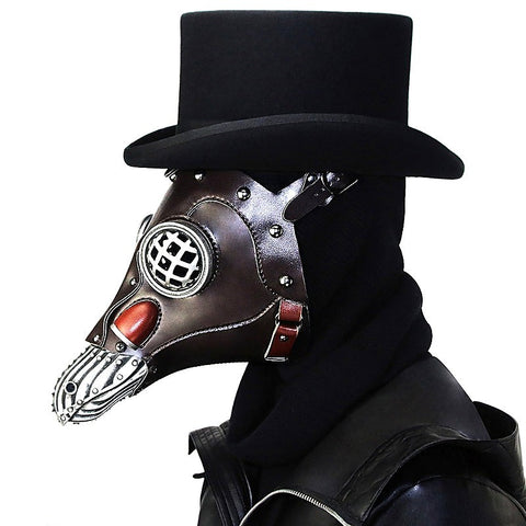 Plague Doctor Gothic Bird Beak Bondage Mask by BDStyle - Masks And Blindfolds