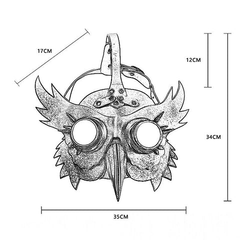 Bird Beak Halloween Costume Props Mask by BDStyle - Masks And Blindfolds