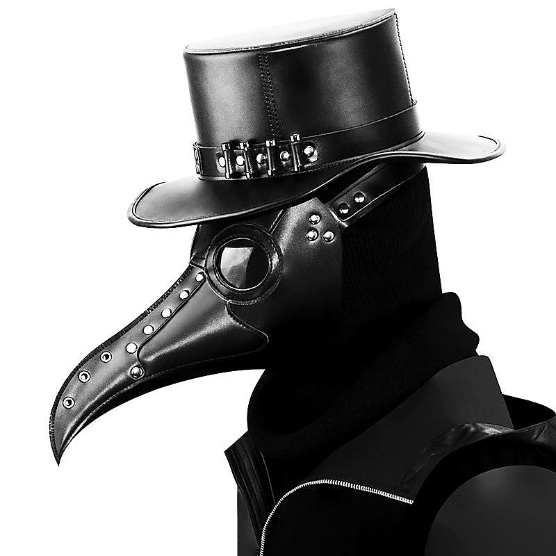 Black Long Nose Beak Steampunk Bird Mask by BDStyle - Masks And Blindfolds