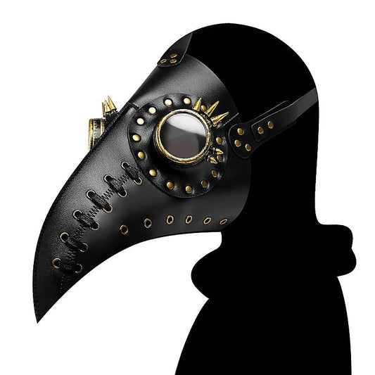 Steampunk Stitch Rivets Beak Mask by BDStyle - Masks And Blindfolds