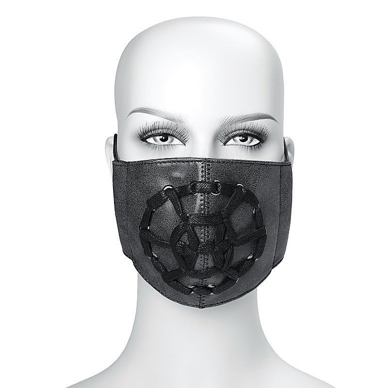 Steampunk Stitch Adjustable Mask by BDStyle - Masks And Blindfolds