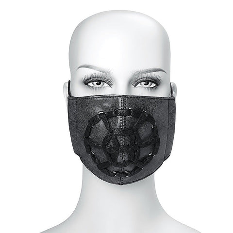 Steampunk Stitch Adjustable Mask by BDStyle - Masks And Blindfolds