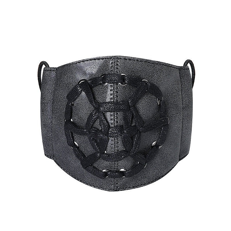 Steampunk Stitch Adjustable Mask by BDStyle - Masks And Blindfolds