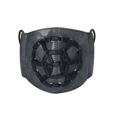 Steampunk Stitch Adjustable Mask by BDStyle - Masks And Blindfolds