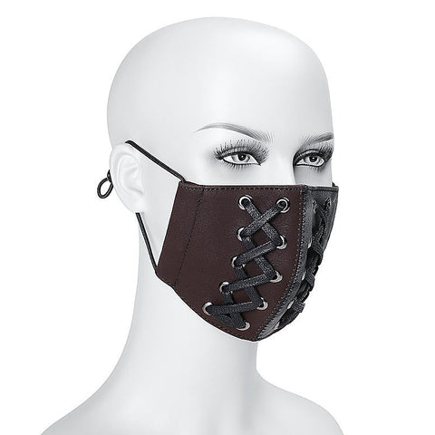 Steampunk Strappy Replaceable Filter Mask by BDStyle - Masks And Blindfolds