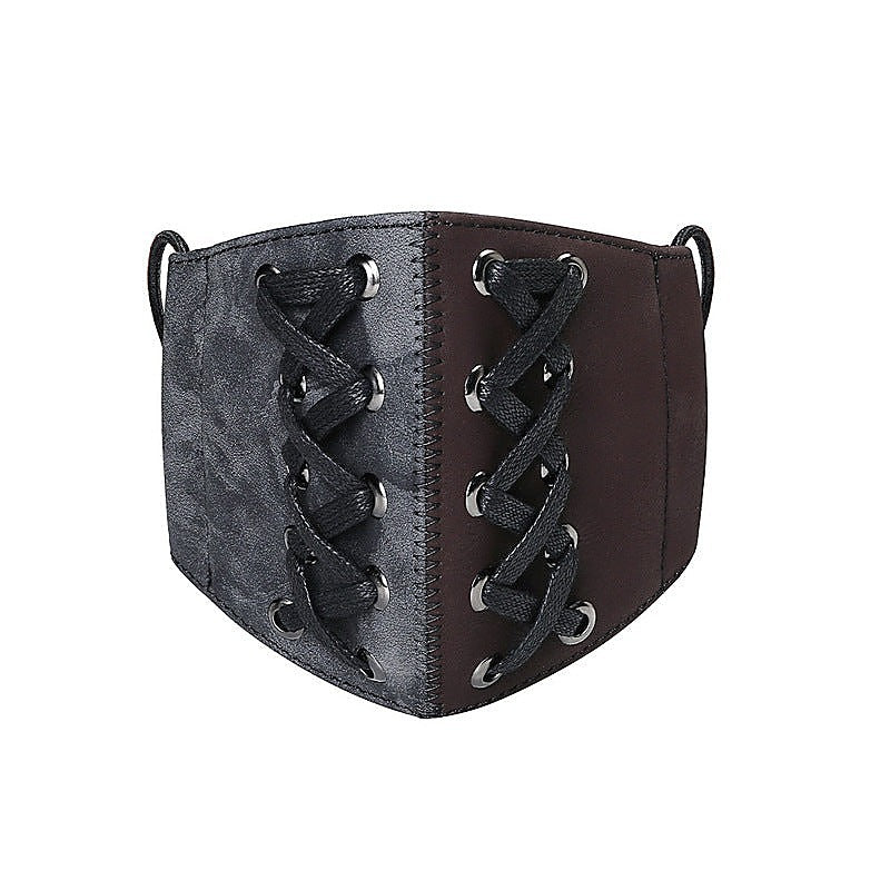 Steampunk Strappy Replaceable Filter Mask by BDStyle - Masks And Blindfolds