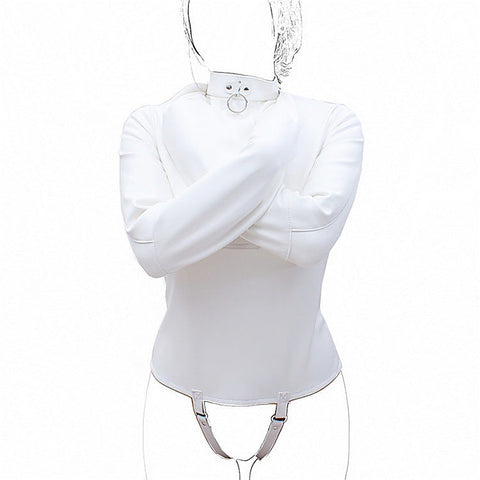 Premium Leather Straight Jacket by BDStyle - Her Fetish