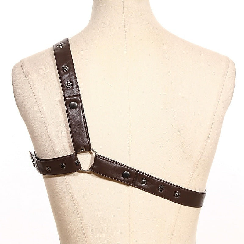 Waist Belt Bondage Chest Harness Strap by BDStyle - Cuffs And Restraints