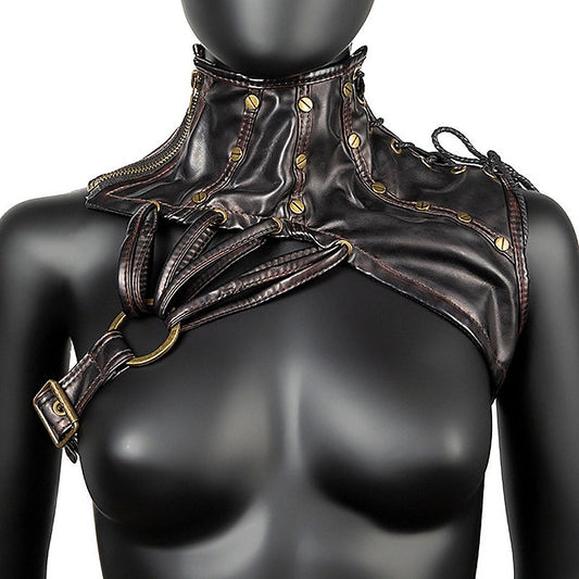Gothic Shrug Rustic Shoulder Wrap Choker Cape by BDStyle - Cuffs And Restraints