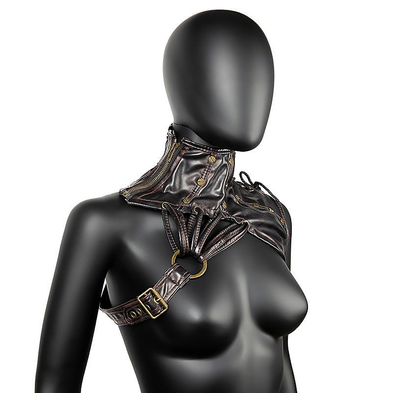 Gothic Shrug Rustic Shoulder Wrap Choker Cape by BDStyle - Cuffs And Restraints