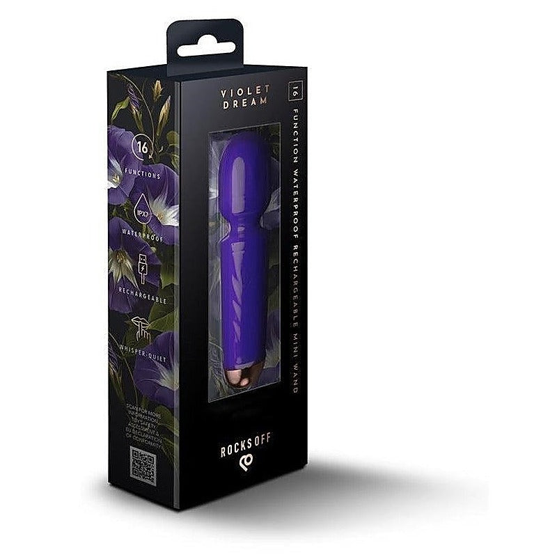 Rechargeable Mini Body Wand Massager by Rocks Off - Body Wands