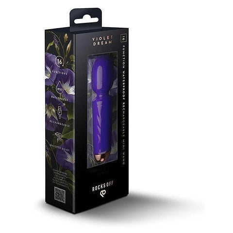 Rechargeable Mini Body Wand Massager by Rocks Off - Body Wands
